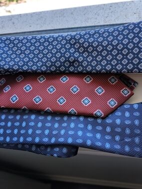 Joseph Abboud And 7 Downie St New Designer Silk Ties